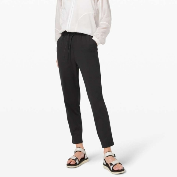 Lululemon Keep Moving Pants 7/8 High Rise in Black Size 4 - Picture 16 of 16
